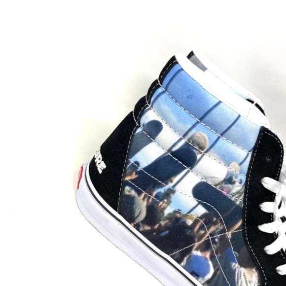 💖MEGA SALE💖VANS SK8-HI MOCA Frances Black Women Suede Canvas VN0A5KRHA55 - Picture 7 of 9